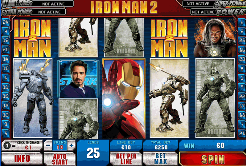 Iron Man 2 slot