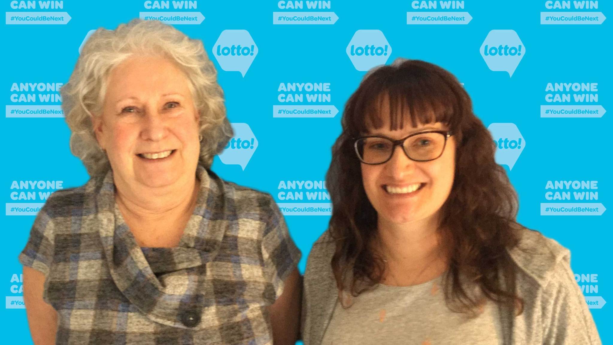 Theresa Worthington and her daughter, Alexa, recently won $500,000 after buying a lottery ticket in Kelowna. (Photo: B.C. Lottery Corporation)
