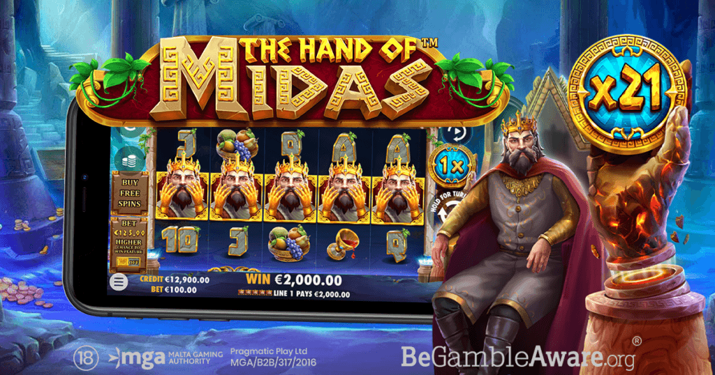 The Hand of Midas online slot