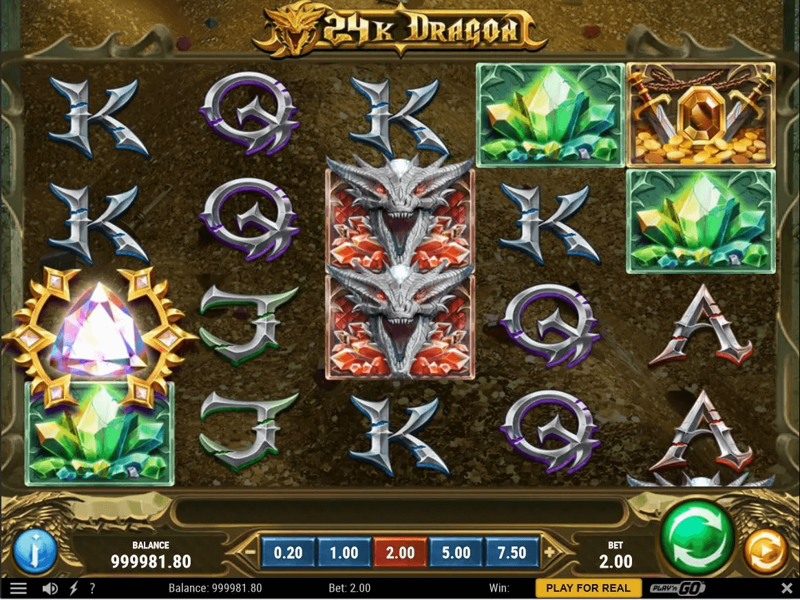 Play n' Go's 24k Dragon screenshot