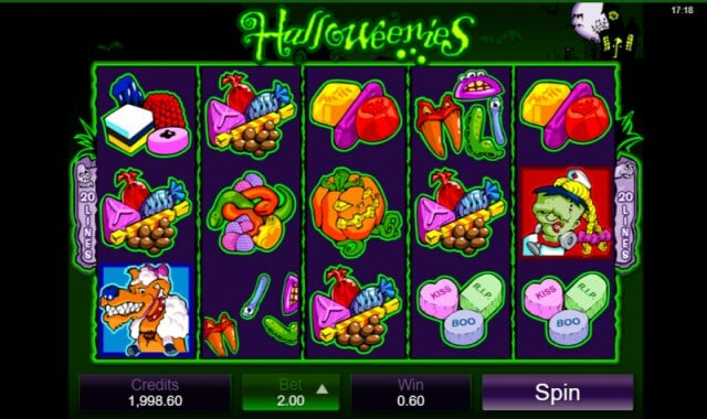 Halloweenies Slot Machine