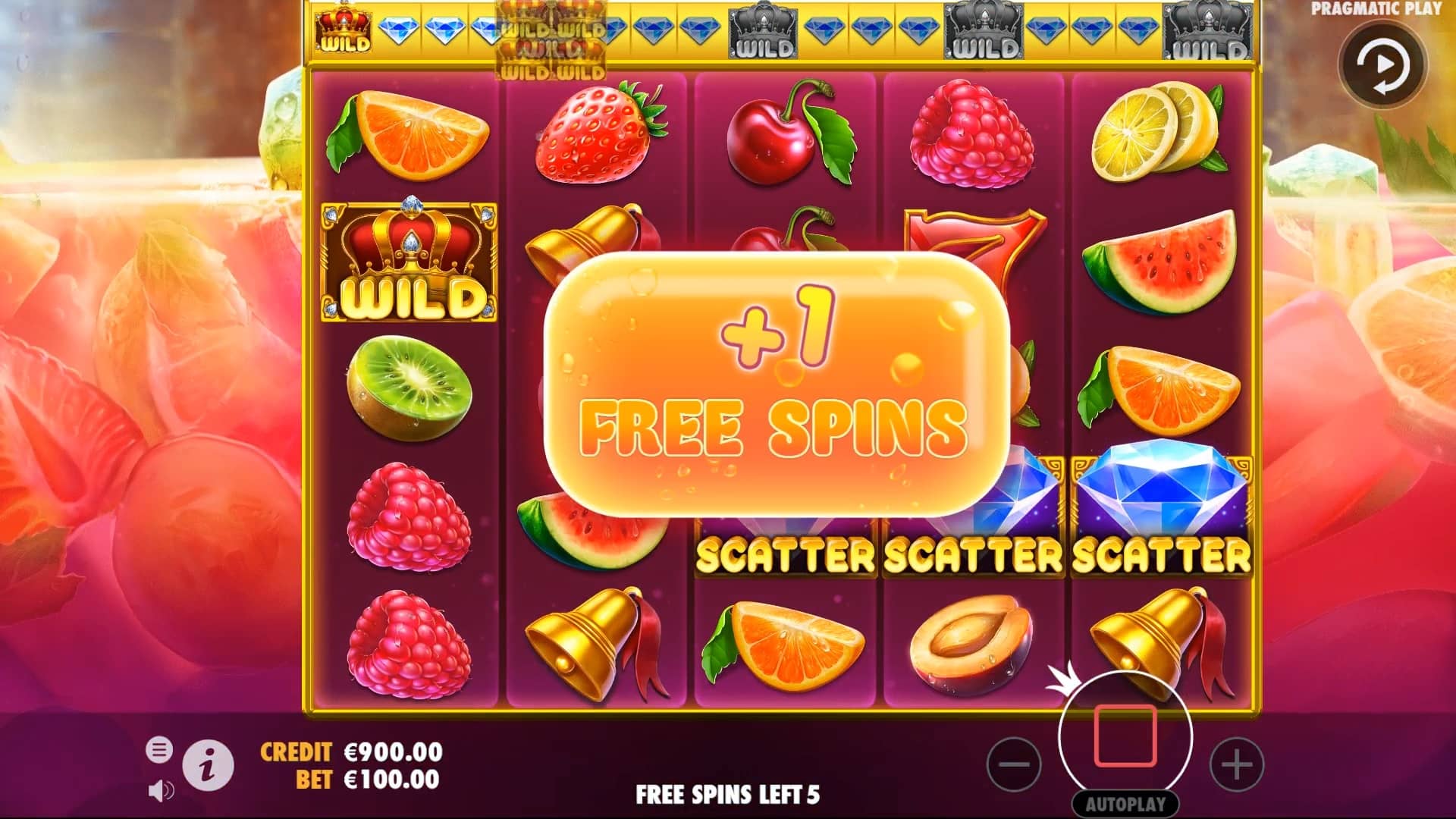 Juicy Fruits Slot Free Spins