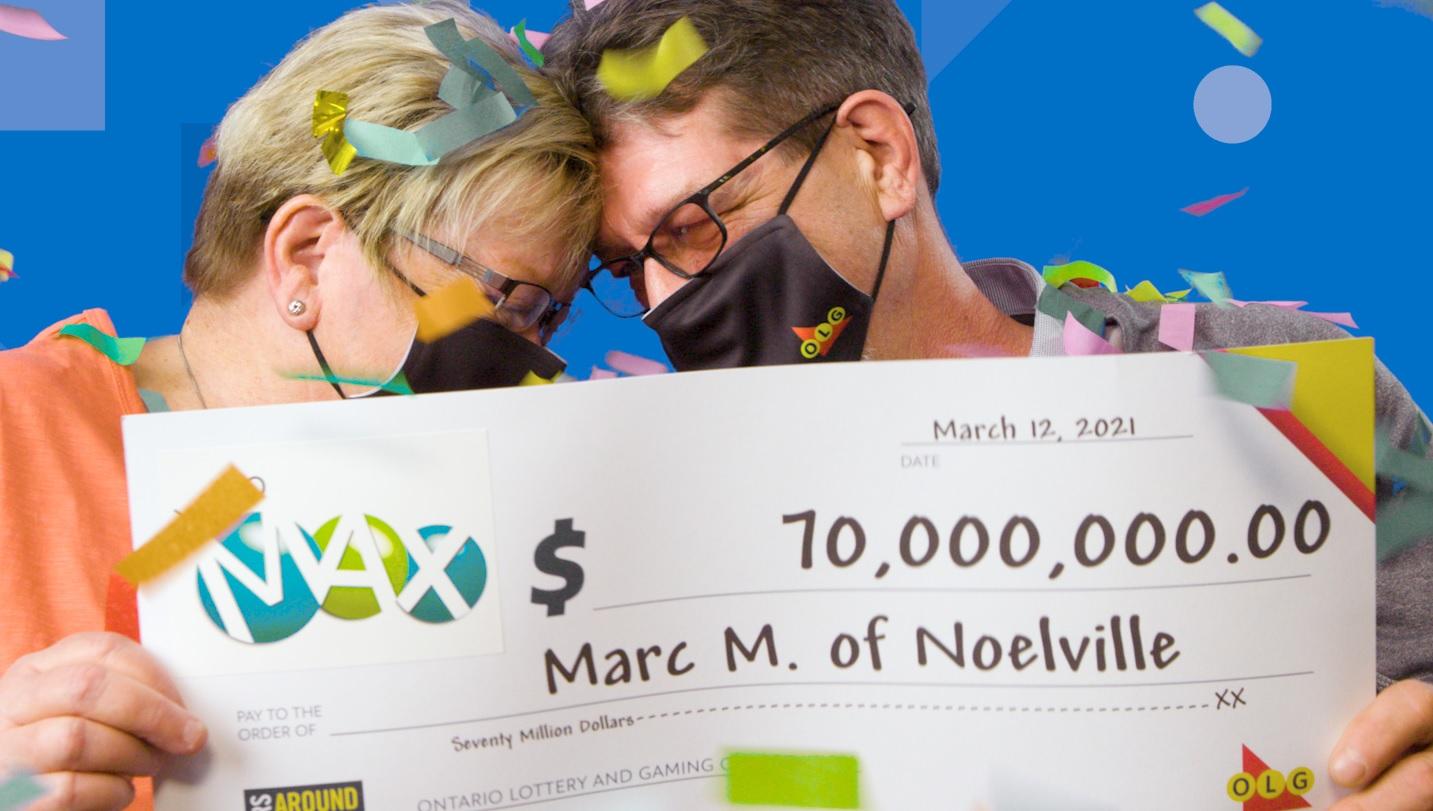 Marc Meilleur Lotto Max winner