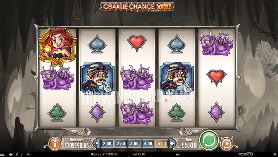 Charlie chance xreelz slot base