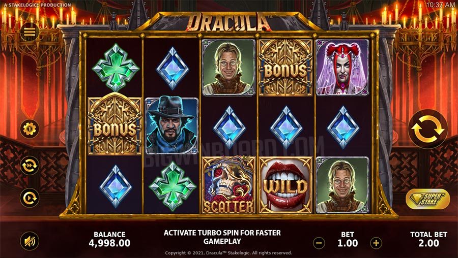 Dracula slot stakelogic base