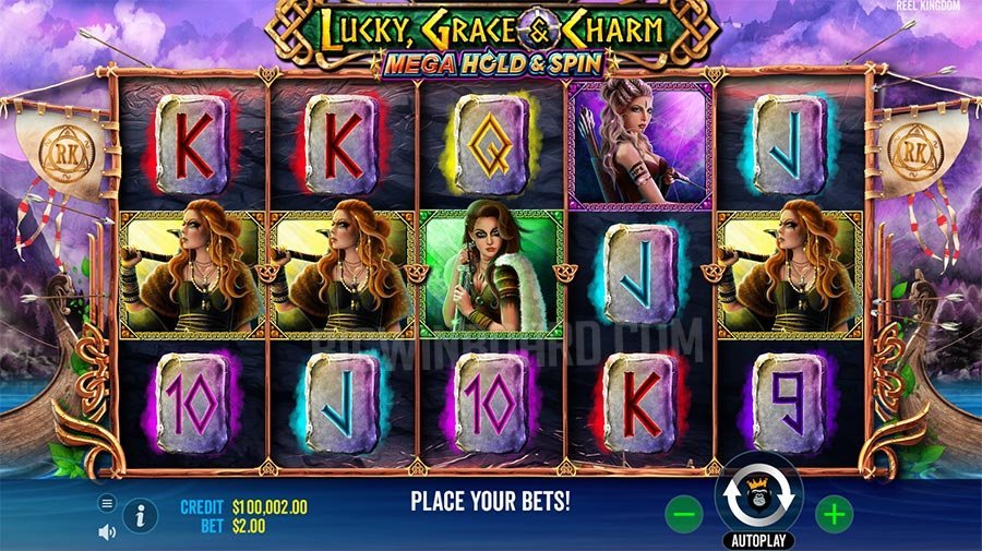 Lucky, Grace and Charm Slot (base game)