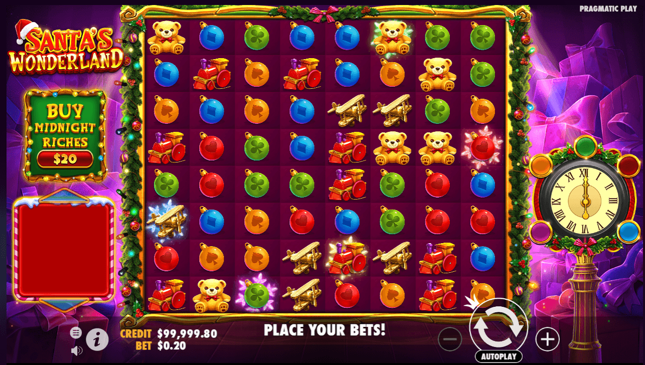 Santa's Wonderland Slot basegame