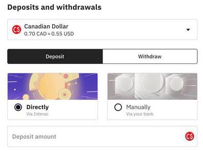 Amount to Deposit