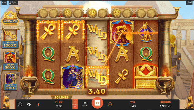 Ark of Ra Wild Reels