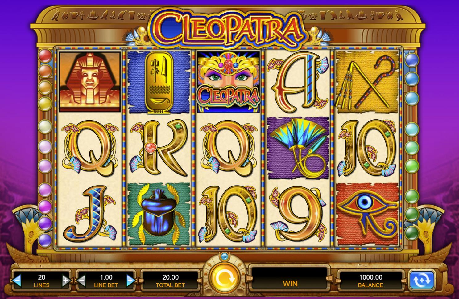 Cleopatra online slot