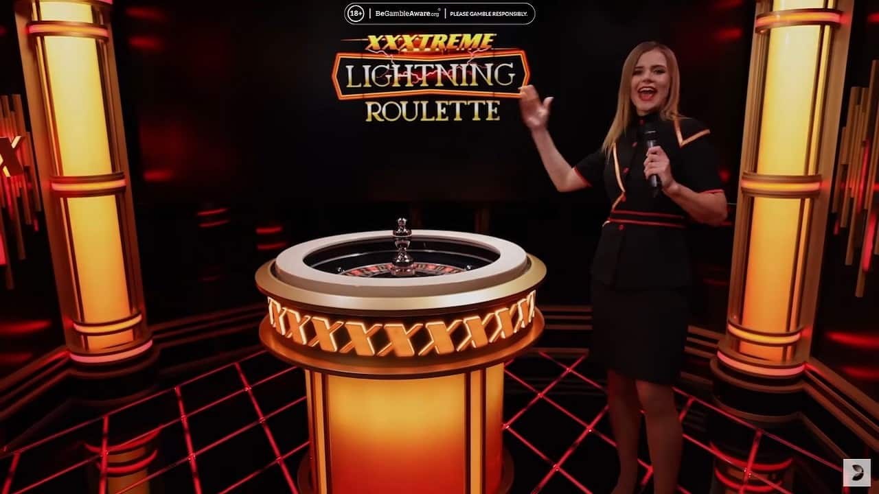 Evolution's XXXtreme Lightning Roulette