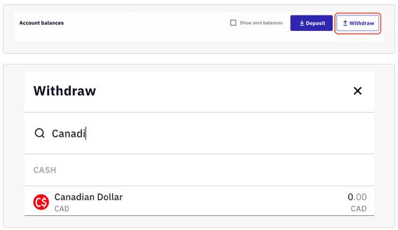 Interac Withdraw 1