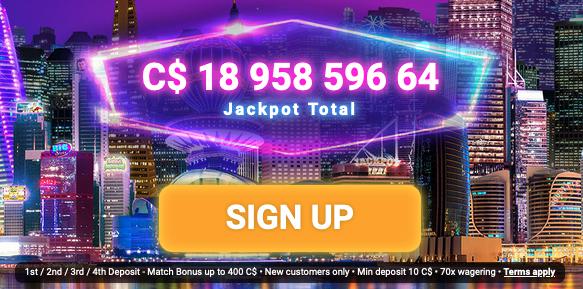 Step 1 Jackpot City Sign up