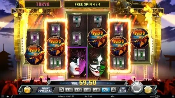 Kiss Reels of Rock (free spins)