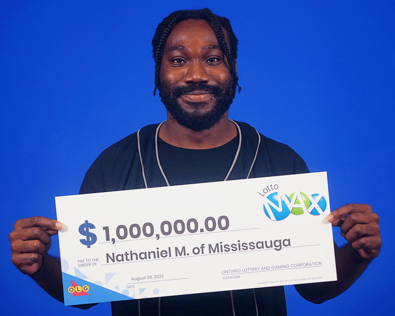 Lotto Max  Nathaniel Marksman of Mississauga