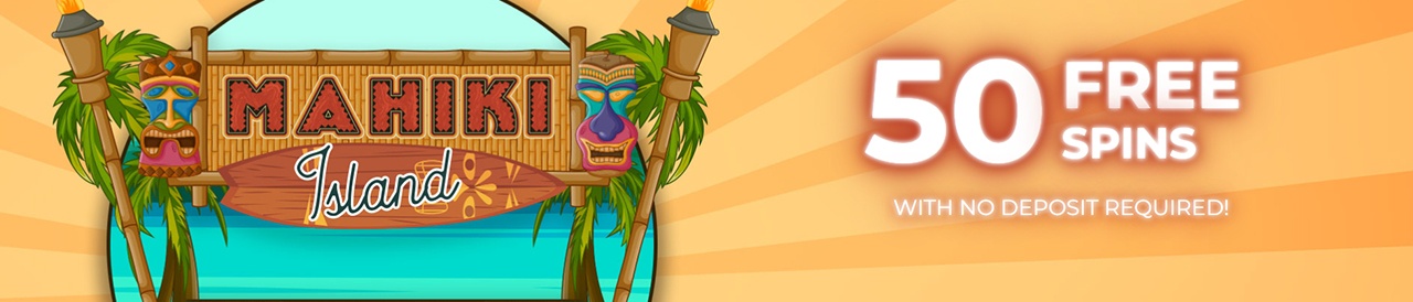 Mahiki Island   50 Free Spins