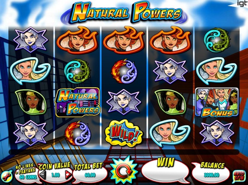 Natural Powers Free Slots