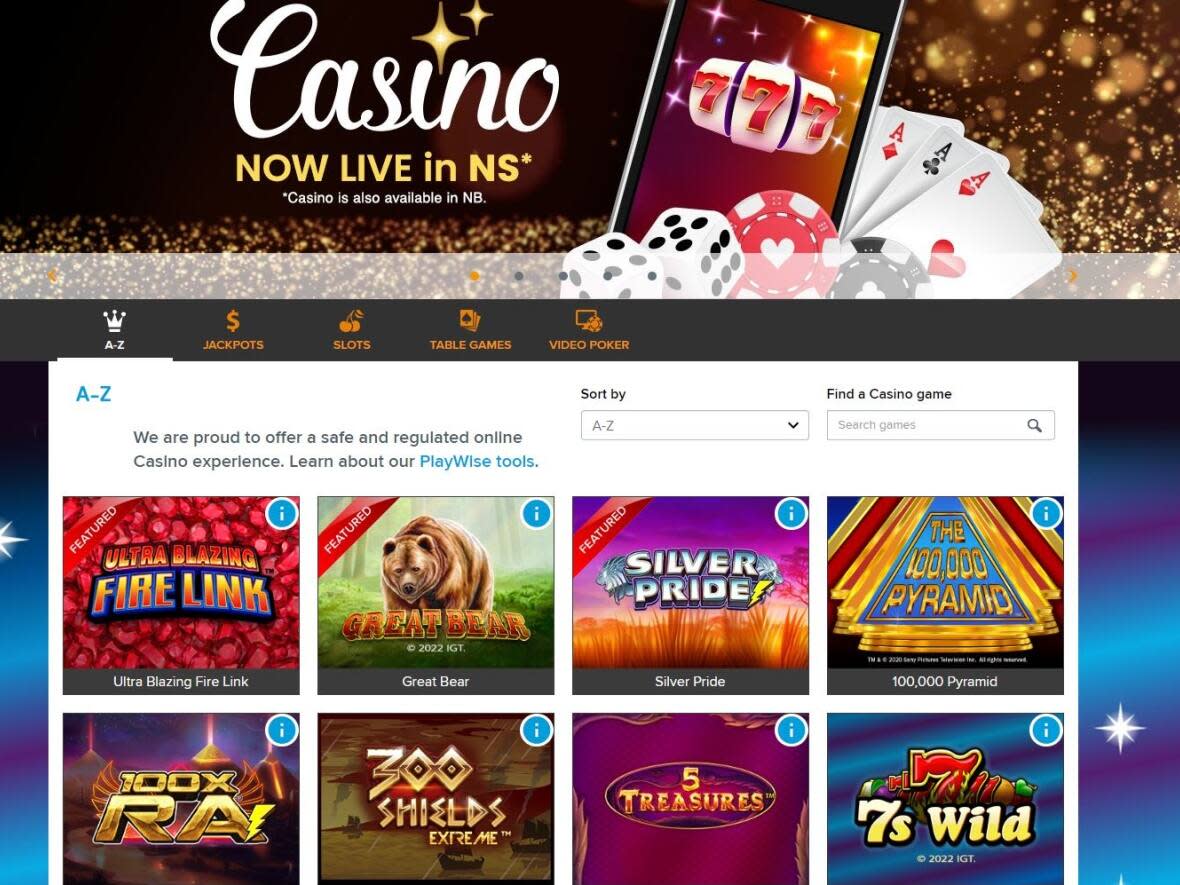 Nova Scotia online casino