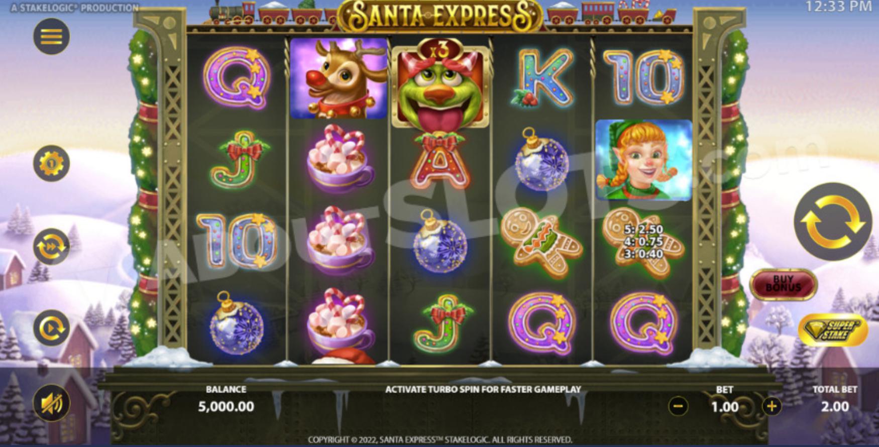 Santa Express Slot