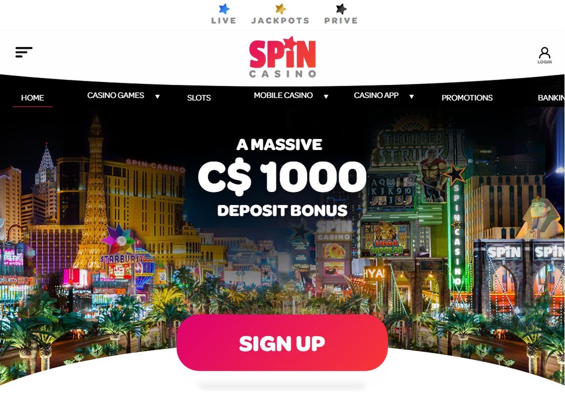 Spin sign up 1