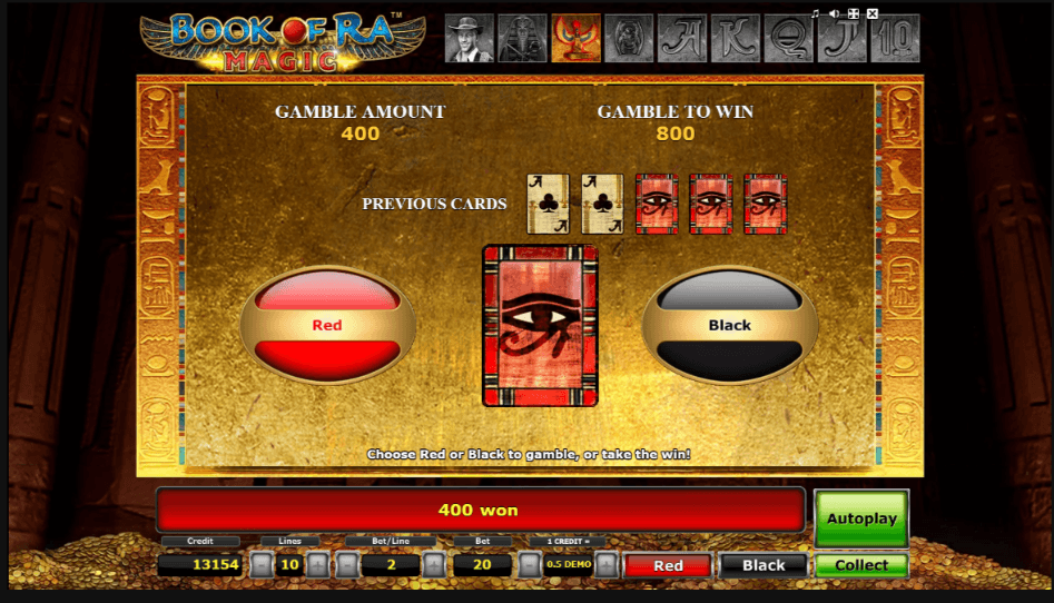 Bookoframagic gamble