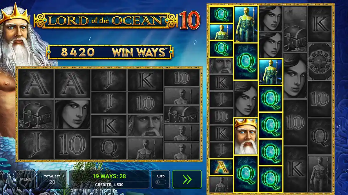 Lord of the ocean 10 win ways