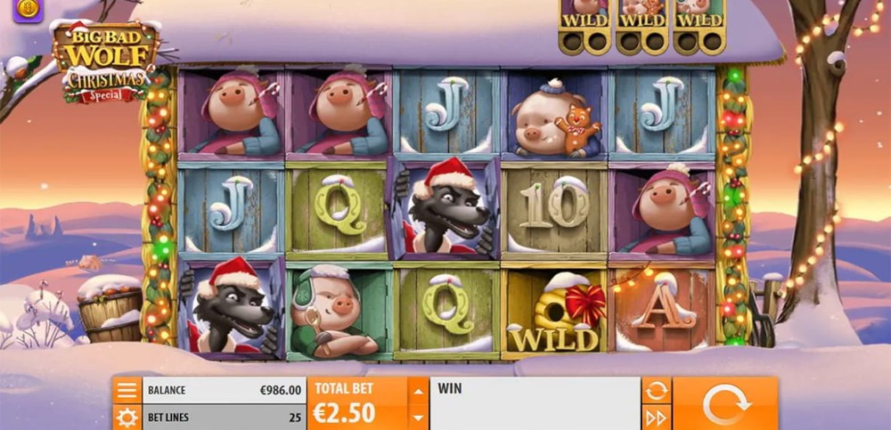 Big Bad Wolf Christmas Special (Quickspin)