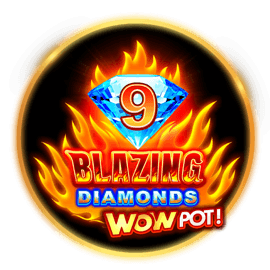 9 Blazing Diamonds Logo