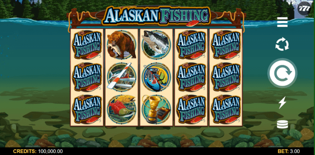ALASKAN FISHING start screen
