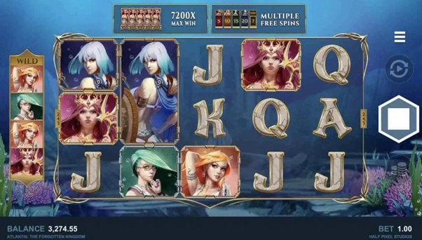 Atlantis the Forgotten Kingdom Slot