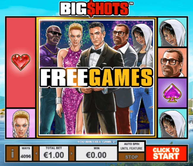 Big Shots free spins