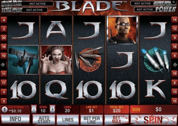 Blade slot