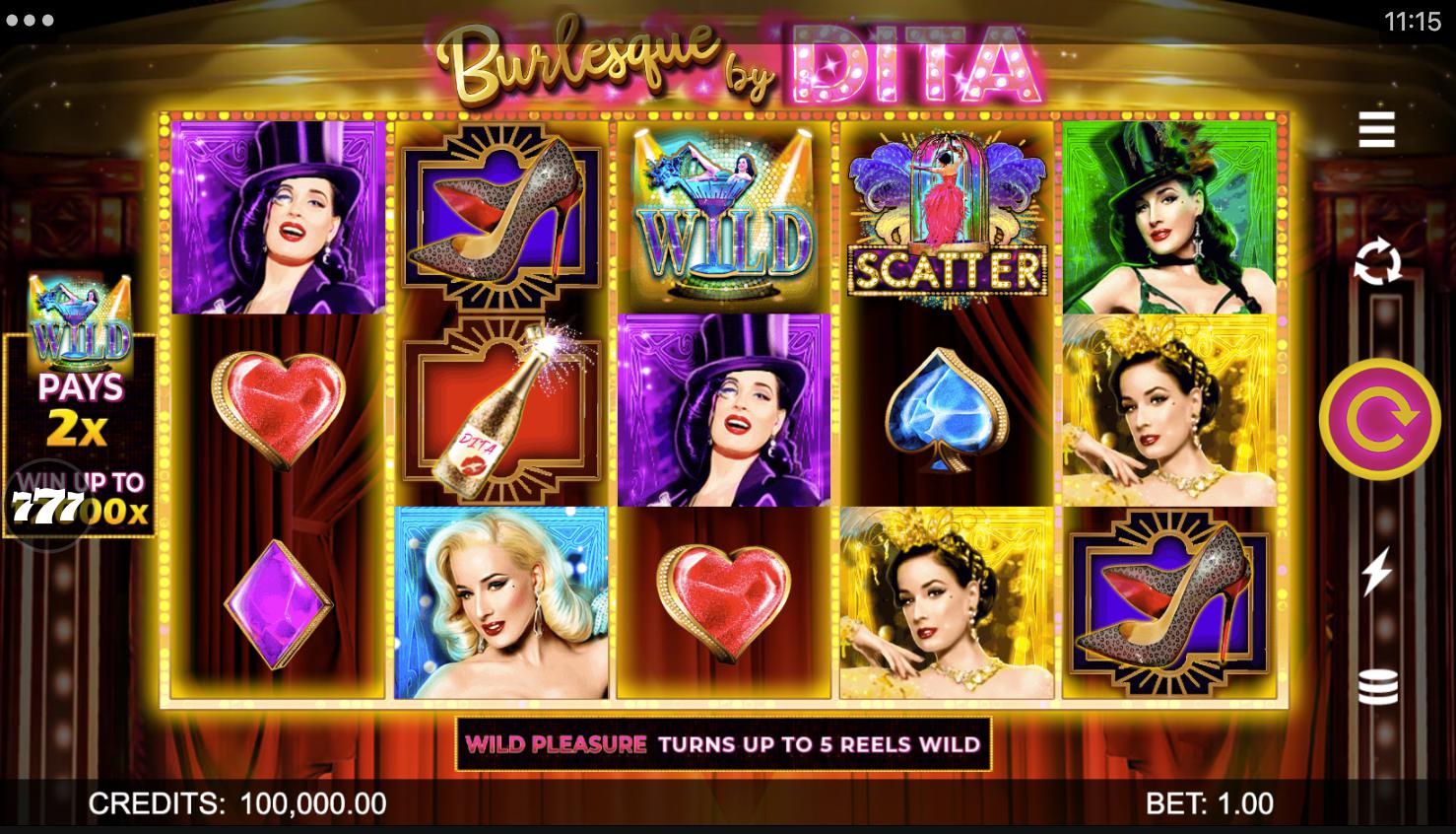 Burlesque by Dita Slot