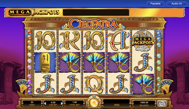 Cleopatra Megajackpots