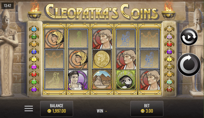 Cleopatra coins