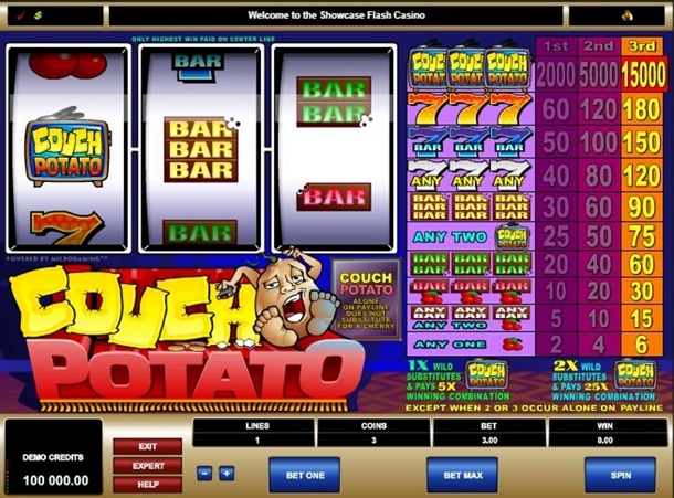 Couch Potato Free Slots