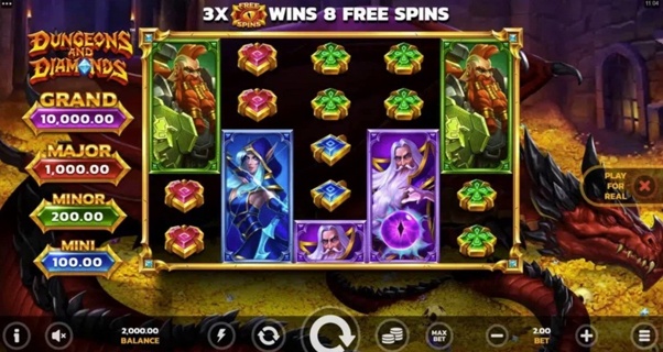 Dungeons and Diamonds Slot