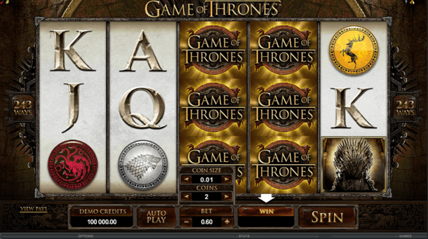 Game of Thrones Slots