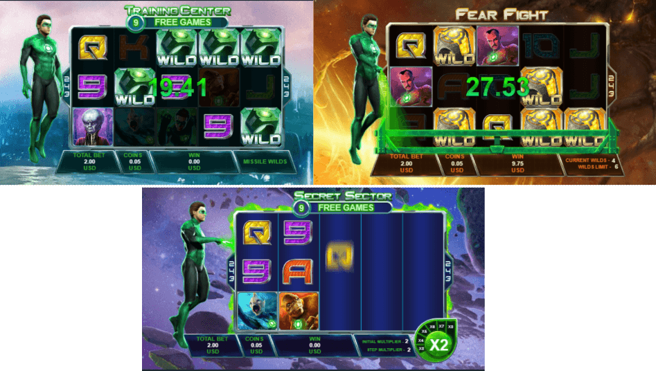 Green lantern missions