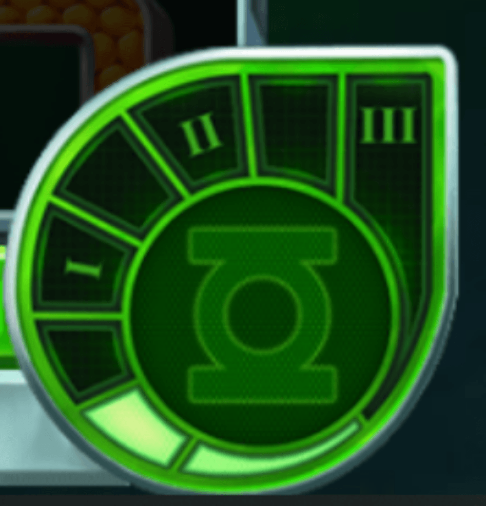 Green lantern power bar