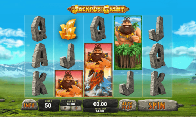 Jackpot Giant start screen
