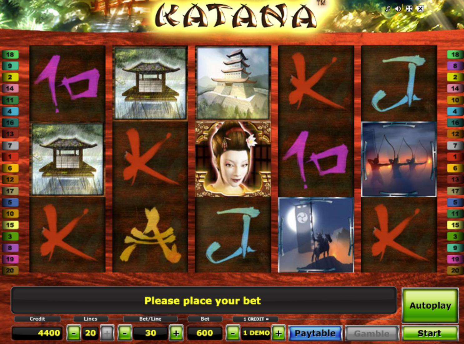 Katana Slot