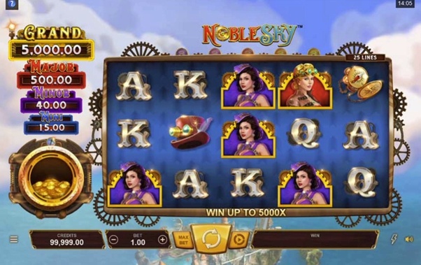 Noble Sky Slot game