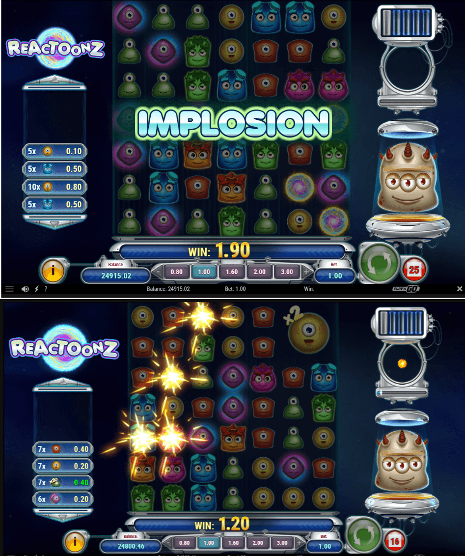 Reactoonz IMPLOSION