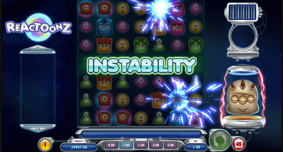 Reactoonz INSTABILITY