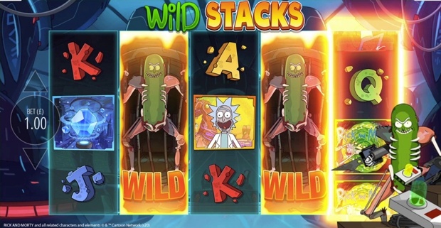 Rick And Morty Wubba Lubba Dub Dub Jackpot King