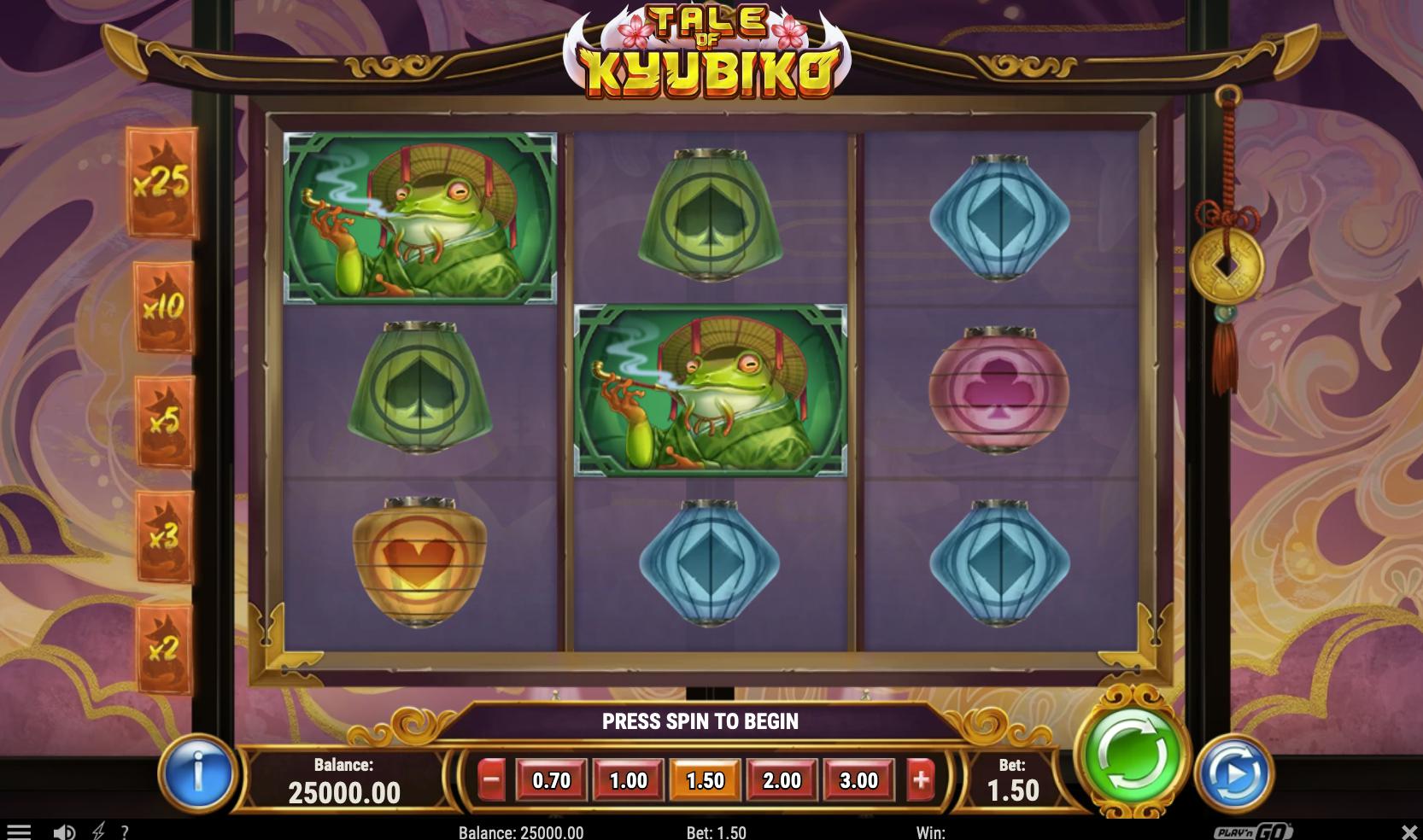 Tale of Kyubiko Slot