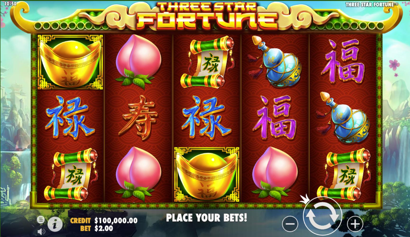 Three Star Fortune slot