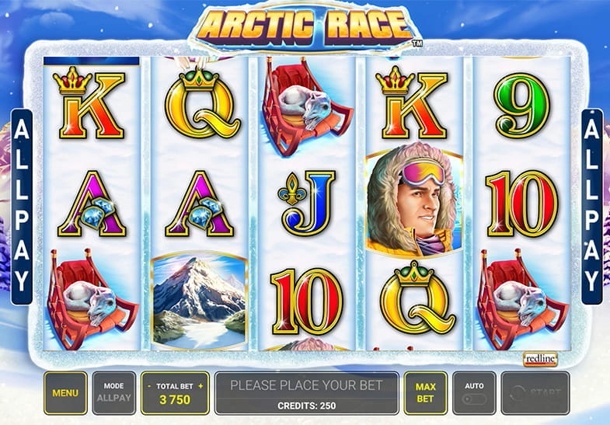 Arctic race slot demo game