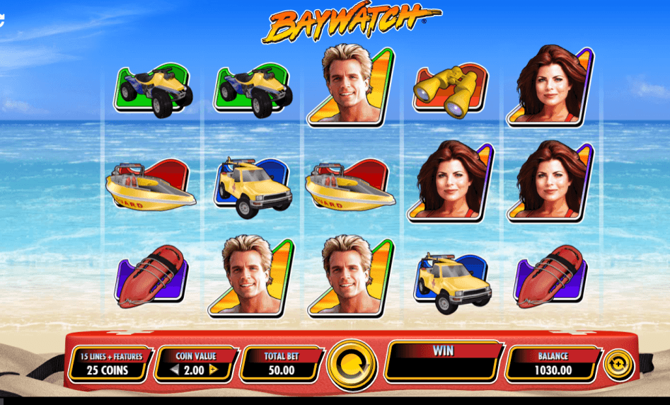 Baywatch start screen